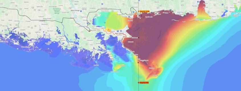 storm surge visualization